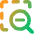 Zoom Out Area Icon from Core Gradient Set