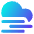 Fog Cloud Icon from Core Gradient Set