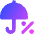 Rain Chance Icon from Core Gradient Set