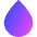 Water Drop Icon from Core Gradient Set
