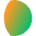 Waxing Gibbous Moon Icon from Core Gradient Set