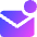 Mail Notification Icon from Core Gradient Set