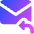 Mail Reply Icon from Core Gradient Set