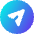 Mail Send Email Message Circle Icon from Core Gradient Set