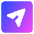 Send Email Square Icon from Core Gradient Set