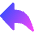 Send Reply Icon from Core Gradient Set