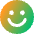 Happy Face Icon from Core Gradient Set