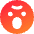 Smiley Angry Icon from Core Gradient Set
