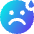 Smiley Drop Icon from Core Gradient Set