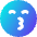 Smiley Emoji Kiss Happy Icon from Core Gradient Set