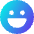 Smiley Happy Icon from Core Gradient Set