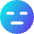 Smiley Indiferent Icon from Core Gradient Set