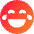 Smiley Laughing 1 Icon from Core Gradient Set