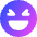 Smiley Laughing 2 Icon from Core Gradient Set