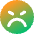 Smiley Mad Icon from Core Gradient Set