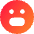 Smiley Scared Icon from Core Gradient Set