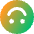 Smiley Upside Down Icon from Core Gradient Set