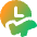 Departure Time Icon from Core Gradient Set
