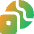 Passport Globe Icon from Core Gradient Set