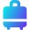Suitcase Rolling Icon from Core Gradient Set