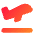 Take Off Icon from Core Gradient Set