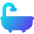 Bath Tub Icon from Core Gradient Set