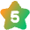 Hotel Five Star Icon from Core Gradient Set