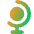 Globe Icon from Core Gradient Set