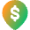 Location Pin Money Atm 1 Icon from Core Gradient Set