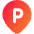 Location Pin Transport Parking Area Icon from Core Gradient Set