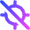 Location Target Off Icon from Core Gradient Set