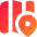 Map Location Icon from Core Gradient Set