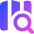 Map Search Icon from Core Gradient Set