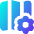 Map Setting Gear Icon from Core Gradient Set