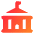 City Hall Icon from Core Gradient Set
