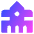 Government Building 1 Icon from Core Gradient Set