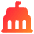 Government Building 2 Icon from Core Gradient Set