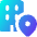 Location Office Icon from Core Gradient Set