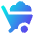 Mine Cart 1 Icon from Core Gradient Set