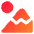 Mountain Icon from Core Gradient Set
