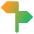 Street Sign Icon from Core Gradient Set