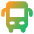 Bus Front Icon from Core Gradient Set