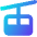 Cable Car Icon from Core Gradient Set