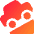 Car Hill Up Icon from Core Gradient Set