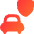 Car Insurance Icon from Core Gradient Set