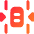 Car Top Side Arrow Icon from Core Gradient Set