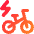 Electric Bicycle Icon from Core Gradient Set
