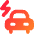 Electric Car Icon from Core Gradient Set