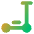 Scooter Icon from Core Gradient Set