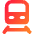 Train Front Icon from Core Gradient Set